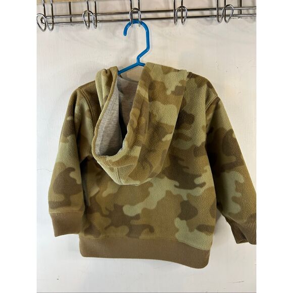 Oshkosh zipper fleece camo jacket 24m - Picture 2 of 5